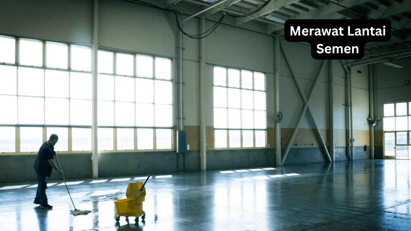 Merawat Lantai Semen yang Mudah
