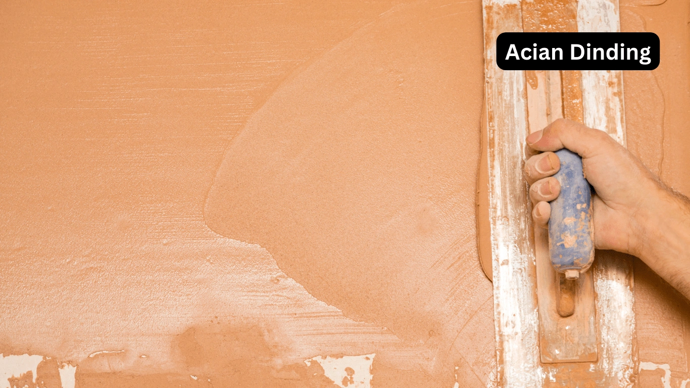 Teknik Dasar Acian Dinding Berikut Cara Mebuat Adonannya